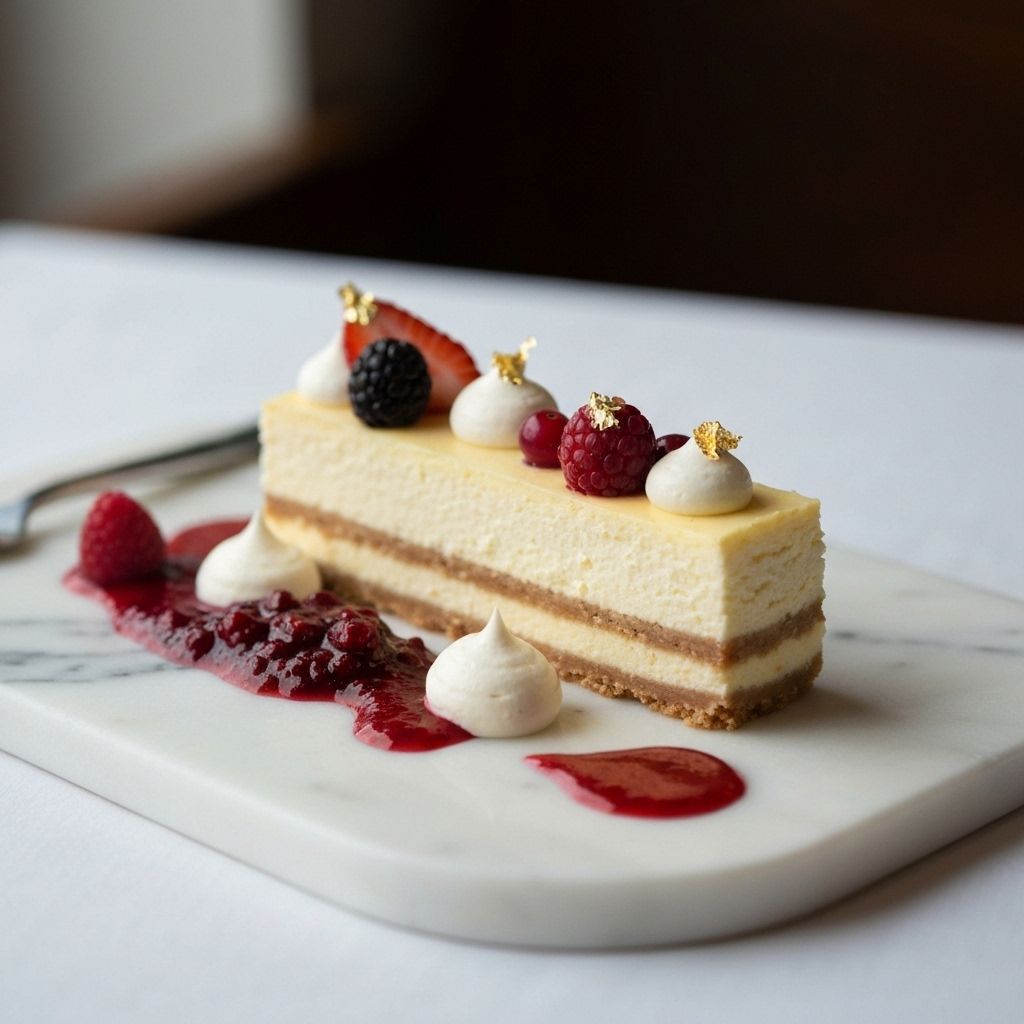 Dessert plating